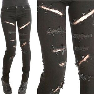 Hot Topic X Jet Safety Pin Jeans